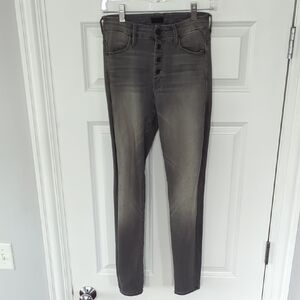 MOTHER Gray Denim Jeans